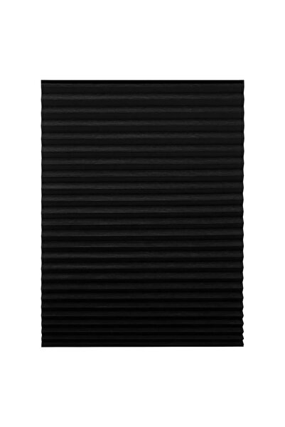 Choice7 60x150CM Black Full blackout Pleated Window Blinds Temporary Window S...