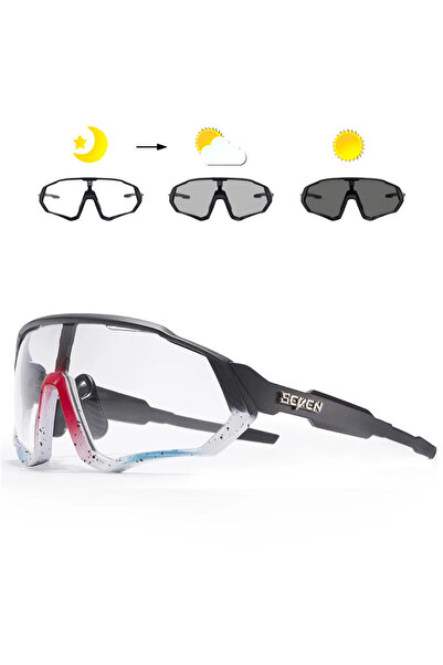 Choice 1lens Photochromic-09 Scvcn Photochromic Cycling Glasses Bicycle for O...