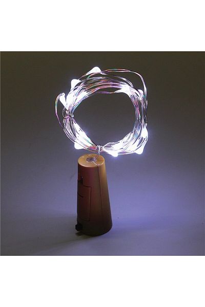 Choice white Bar LED Wine Bottle Cork 2M String Lights Christmas Decoration Led Lamp Bottle Fairy Lights Ho