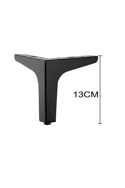 Choice black-4pcs-13cm 4pcs Modern furniture legs metal gold Black Iron Sofa Feet for Table Bed Chair Desk