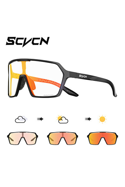 Choice 01 SCVCN نظارات شمسية جديدة فوتوكرومية لركوب الدراجات الجبلية والجري و...