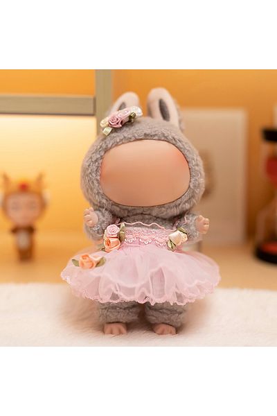 Choice A10 Cute Mini Plush Doll'S Clothes Outfit Only Clothing Accessories For 17cm Labubu Dolls Sweater Ho