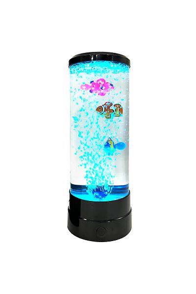 Choice 1 Pcs LED Fish Lamp Kit Multi-Color Changing Aquarium Tank Night Light Decorative Simulated Fish Bub