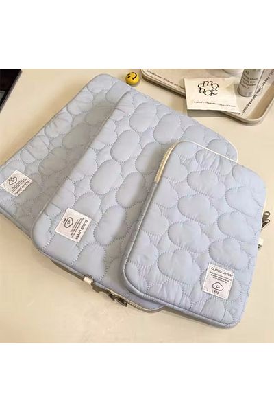 Choice 11 inch Blue Cute Laptop Sleeves 13.3 14 15 15.6 Inch For Macbook Tablet Sleeve Bag For IPad Pro9.7