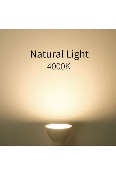 Choice 6W GU10 Natural light 6PCS GU10 Led Bulb Light 220V MR16 Corn Lamp E27 Spot Light LED Bombilla Lampa