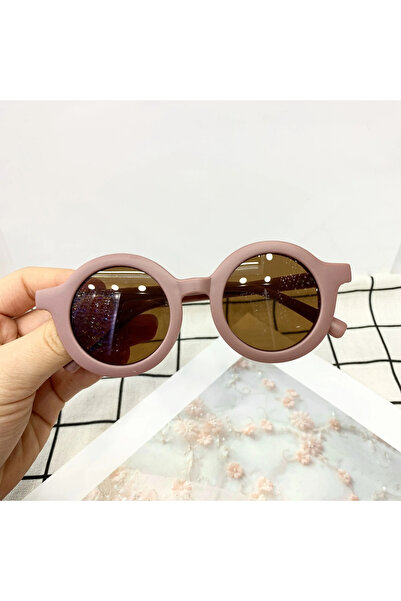 Choice Dark Pink 2024 new children's sunglasses yuanchaotong UV400 plastic gl...