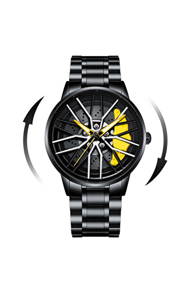 Choice LT03-HUANG 2024 New Men's Watch 42mm Rotating Dial Car Clock Stainless...