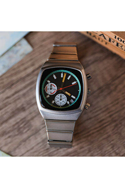 Choice sliver CILOA 2025 New Men's Premium Stainless Steel Quartz Watch - Business & Casual Style, Waterpro