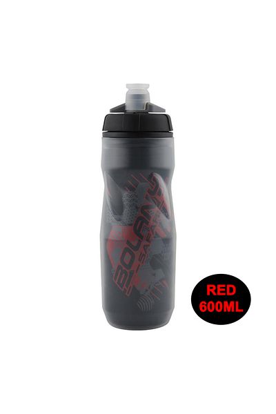 Choice Red Bolany Bicycle Water Bottle 600ml Light Mountain Bottle PP5 Heat - And Ice-protected Outdoor Spo