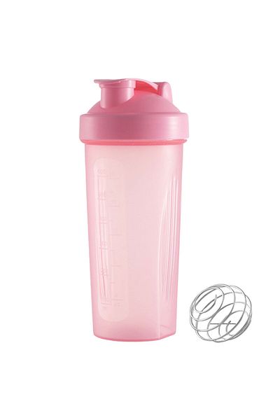 APWIKOGER 600ml 600ML Portable Protein Powder Shaker Bottle Leak Proof Water Bottle for Gym Fitness Training S