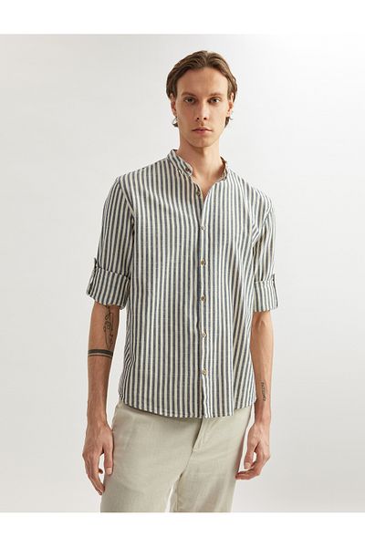 Koton Mandarin Neck Shirt