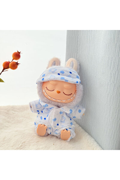 Choice بيجامة لابوبو صغيرة بدون دمية زرقاء سماوية مع قناع للعين، ثلاث قطع كاو...