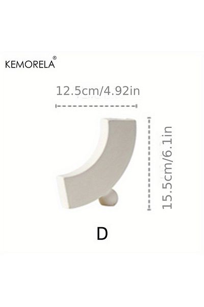 Choice as photo shows 4 Nordic Ceramic Vase Circular Hollow Donuts Flower Pot Home Living Room Decoration A