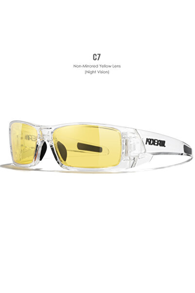 Choice C7 night vision KDEAM Men's Fishing Sunglasses All Black Shades With C...