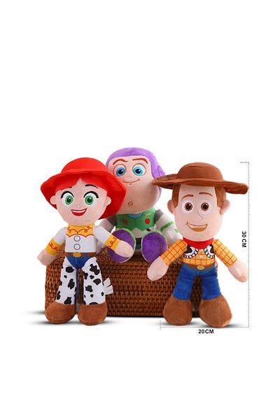 rexa Baby Toy Story Stuffed Animal Plush Jessie Toy for Kids 30cm
