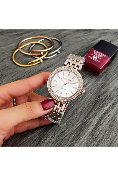 Choice Sliver Rose Gold Women's Watches Luxury Stainless Steel Rhinestone Wom...
