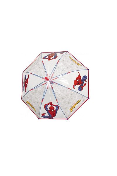 Perletti Perletti Spiderman automatic windproof umbrella transparent 45 cm