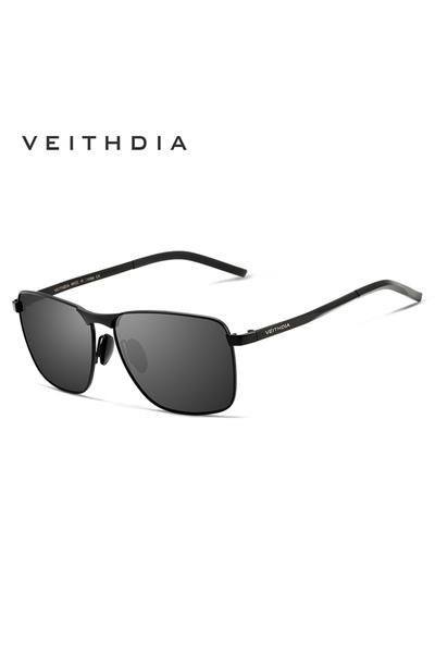 Choice Original Package black VEITHDIA Brand Men's Vintage Sports Sunglasses ...