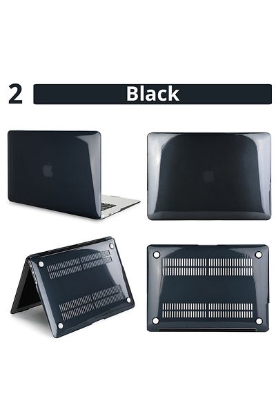 Choice حافظة كمبيوتر محمول كريستالية سوداء طراز Air A2337 A2179 موديل 2020 لأجهزة Apple Macbook مقاس 13 بوصة و13.6 بوصة لمعالج M1 Chip Pro 13 A23