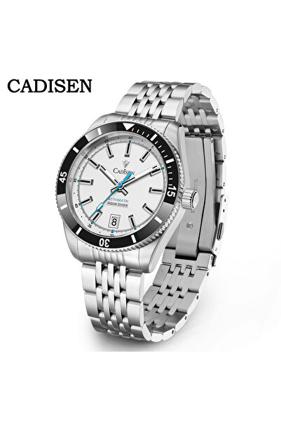 Choice1 WHITE NEW 2025 CADISEN Mens Watches Mechanical Wristwatch For Men Automatic Watch Men Japan NH35A Ce