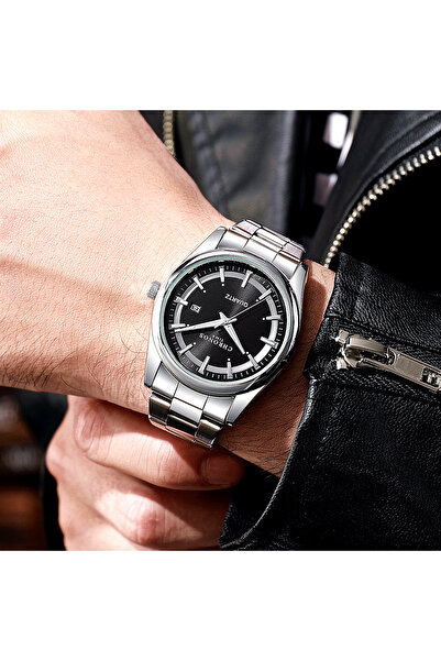 Choice نعم CH1203H كرونوس ساعة كوارتز فاخرة للرجال مقاومة للماء وتاريخ مضيئة ...