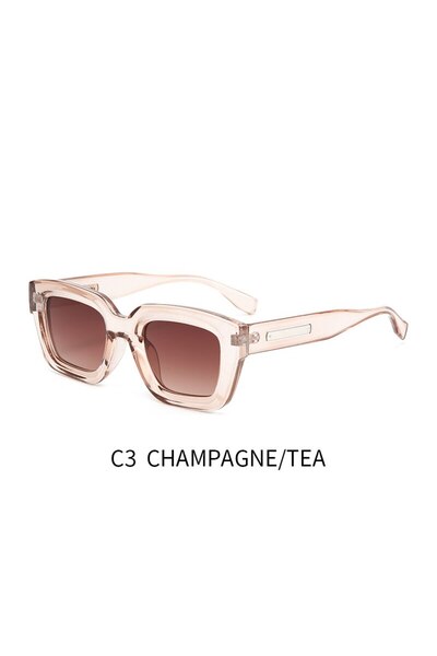 Choice Pink 2023 New Retro Square Europe And America Cross-border Men and Wom...
