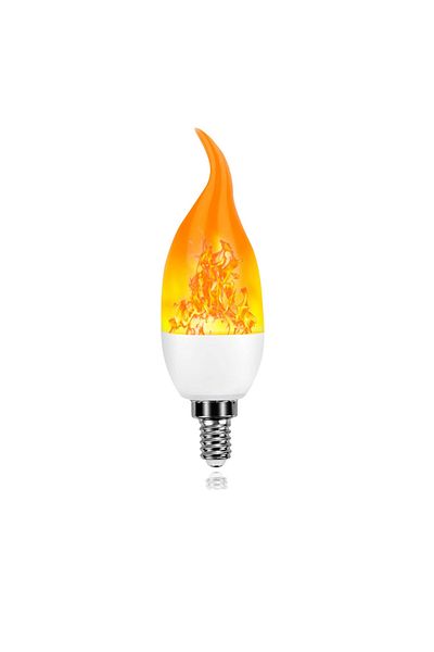 Choice E14 E14 Led Simulated Flame Bulbs 7W 9W E27 85-265V 220V Corn Lamp Flickering LED candle Light Dynam