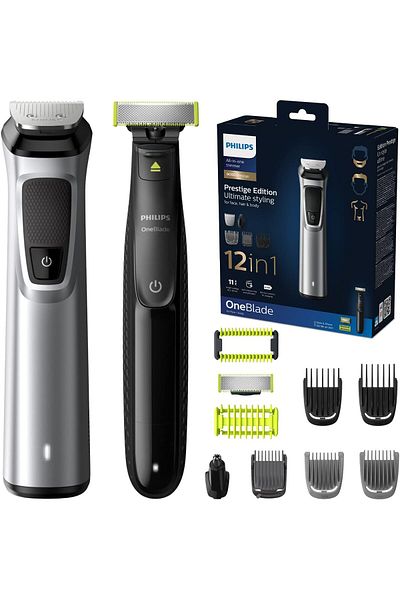 Philips MG9710/93 Multigroom 12-in-1 Trimmer – Series 9000