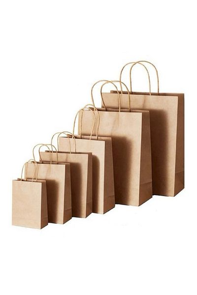 Ta-Fu Global 31X12x41 КРАФТ КАРТОННА ТОРБА (25 БРОЙКИ)