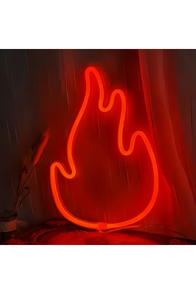 Choice 0-5w Flame Red Halloween Bat Spirit Led Neon Wall Decor For Party Gift - Terrifying Atmosphere - Usb