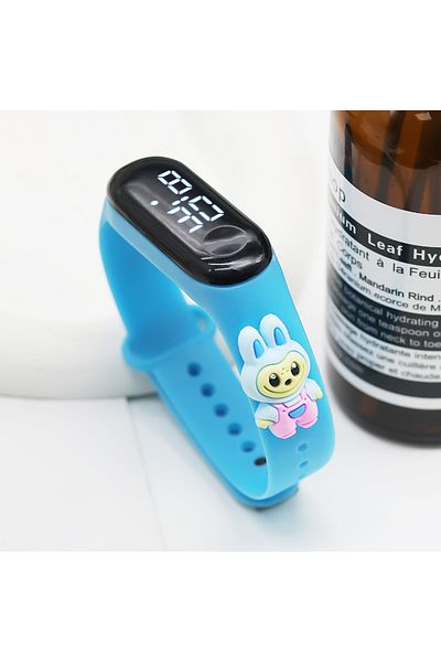 Choice 07 Fashion Children Watches For Girls Electronic Bracelet Sports Touch LED Labubu Doll Kids Watch W