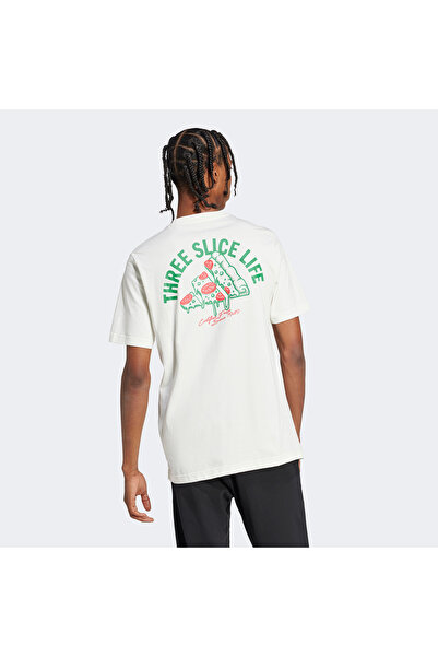 adidas Γραφικό μπλουζάκι Lounge Pizza