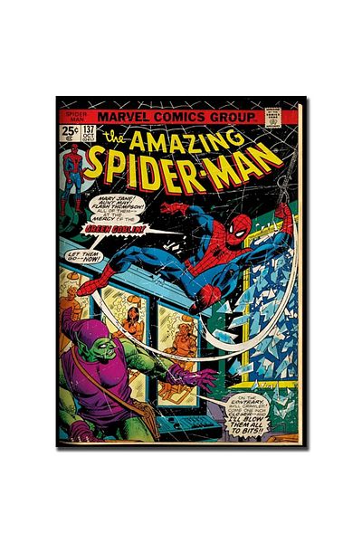 Miniso 20x30cm No Framed 1 Vintage Comics Superhero Marvel Spiderman Posters and Prints Canvas Painting Wal