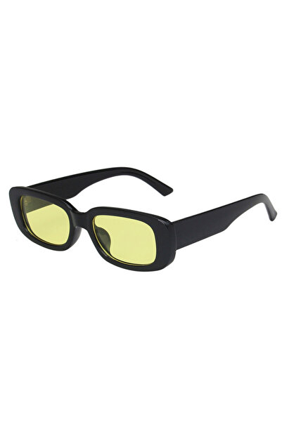 Choice black yellow New Small Sunglasses Women Men Trendy Vintage Brand Desig...