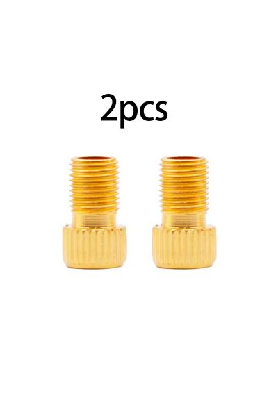 Choice STRAIGHTGRAIN-2PC 2/5PC F/V To A/V Valve Adapter Bike Value Converter Presta To Schrader Golden Bike
