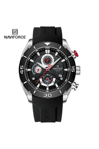 Naviforce SBB NAVIFORCE Sport Watch for Men Waterproof Quartz Wristwatch Chronograph Military Clock With Lumin