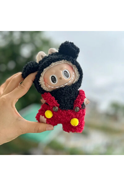 Choice مجموعة من قطعتين بدون دمية باللون الأسود ملابس للبيع فقط 17 سم دمية لا...