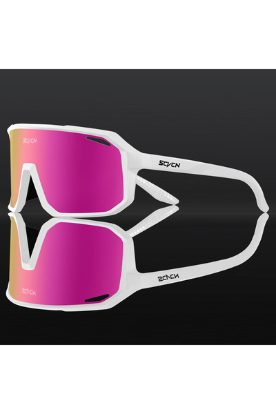 Choice نظارة شمسية جديدة لركوب الدراجات DZ-S62-B-15 SCVCN بعدسة واحدة للرجال،...