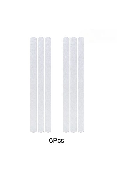 Choice white 6pcs JJYY 6/12/24 Pcs Anti Slip Strips Shower Stickers Colored Non Slip Bath Safety Strips for