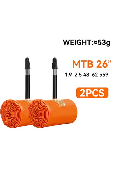 Choice Presta Valve 45mm 26X1.9-2.5 ThinkRider 2PSC Ultralight Bike Inner Tube 26 27.5 29 Inches MTB Bicycl