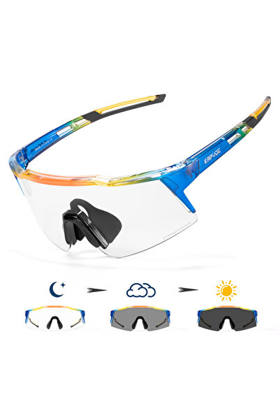 KAPVOE نظارة شمسية للأطفال من كابفوي KE9028-PC-1L-08 لركوب الدراجات الجبلية و...