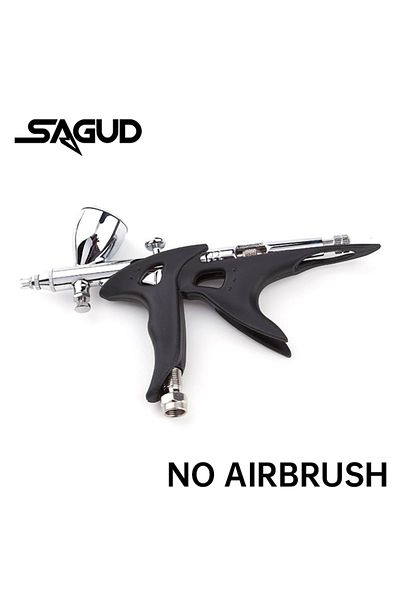 Choice SD-64-Black SAGUD Airbrush Holder Accessories Portable Plastic Airbrush Stand Black/Green/Orange for