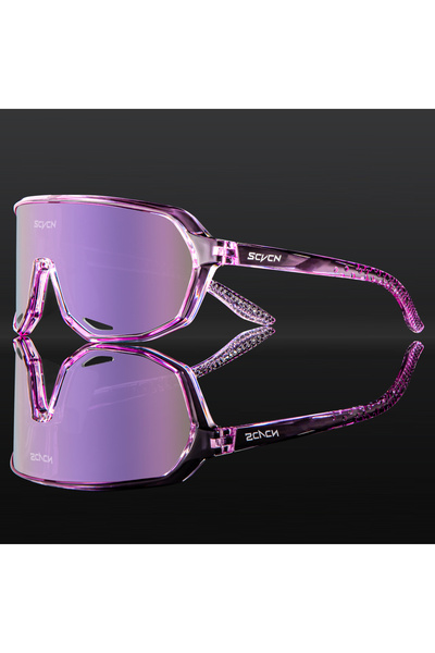 Choice نظارة شمسية فوتوكروميكية لركوب الدراجات للرجال من 1LENS DZ-S63-B-39 SC...