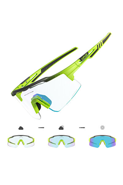 KAPVOE نظارات شمسية فوتوكروميك-عدسة واحدة KE-X75-PC-GR-10 فوتوكروميكية UV400 ...