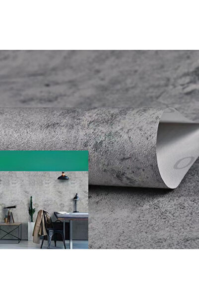 Choice ورق تشينغليوين الخرساني لسطح العمل، مقاس 50 سم × 500 سم، أسمنتي رمادي،...