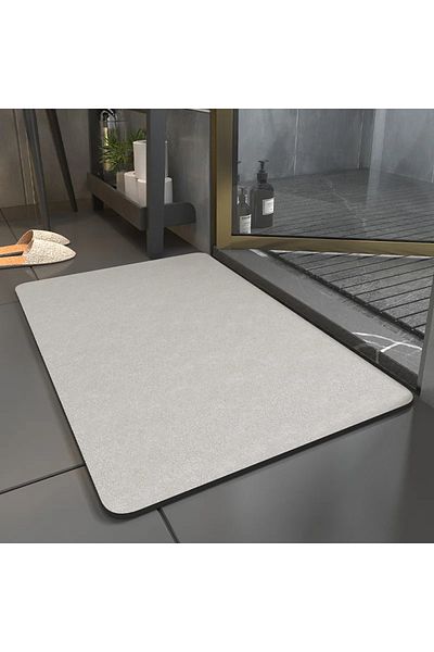 Choice 30X40cm 11.8X15.7in 18 Bathroom Anti-slip Mat Diatom Mud Absorbent Pad Nordic Style Toilet Floor Mat