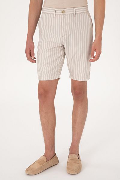 U.S. Polo Assn. Men's Stone Woven Shorts 50300135-Vr049