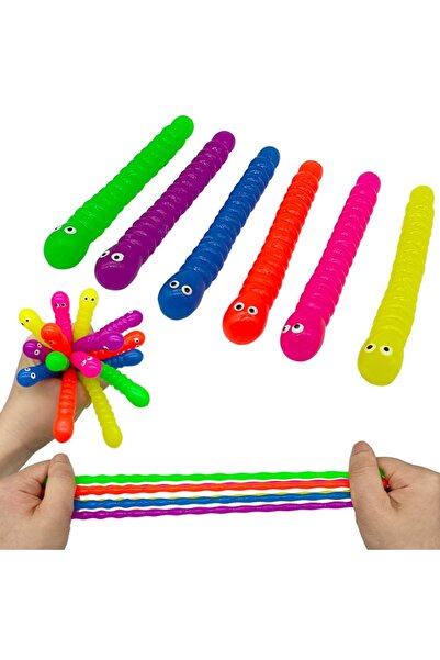 Choice 24 قطعة من 12/24 قطعة من اليرقات الناعمة الملونة الصغيرة للأطفال لوازم...