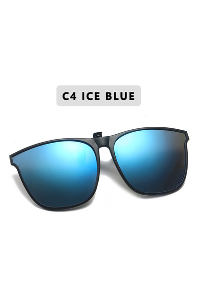 Choice Polarized C4 Polarized Clip On Sunglasses Men Car Driver Goggles Night...