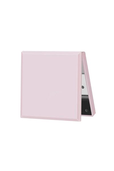 Choice Pink 6 Led Makeup Mirror With Light Magnifying Small Pocket Portable Travel Pink Black White Foldab